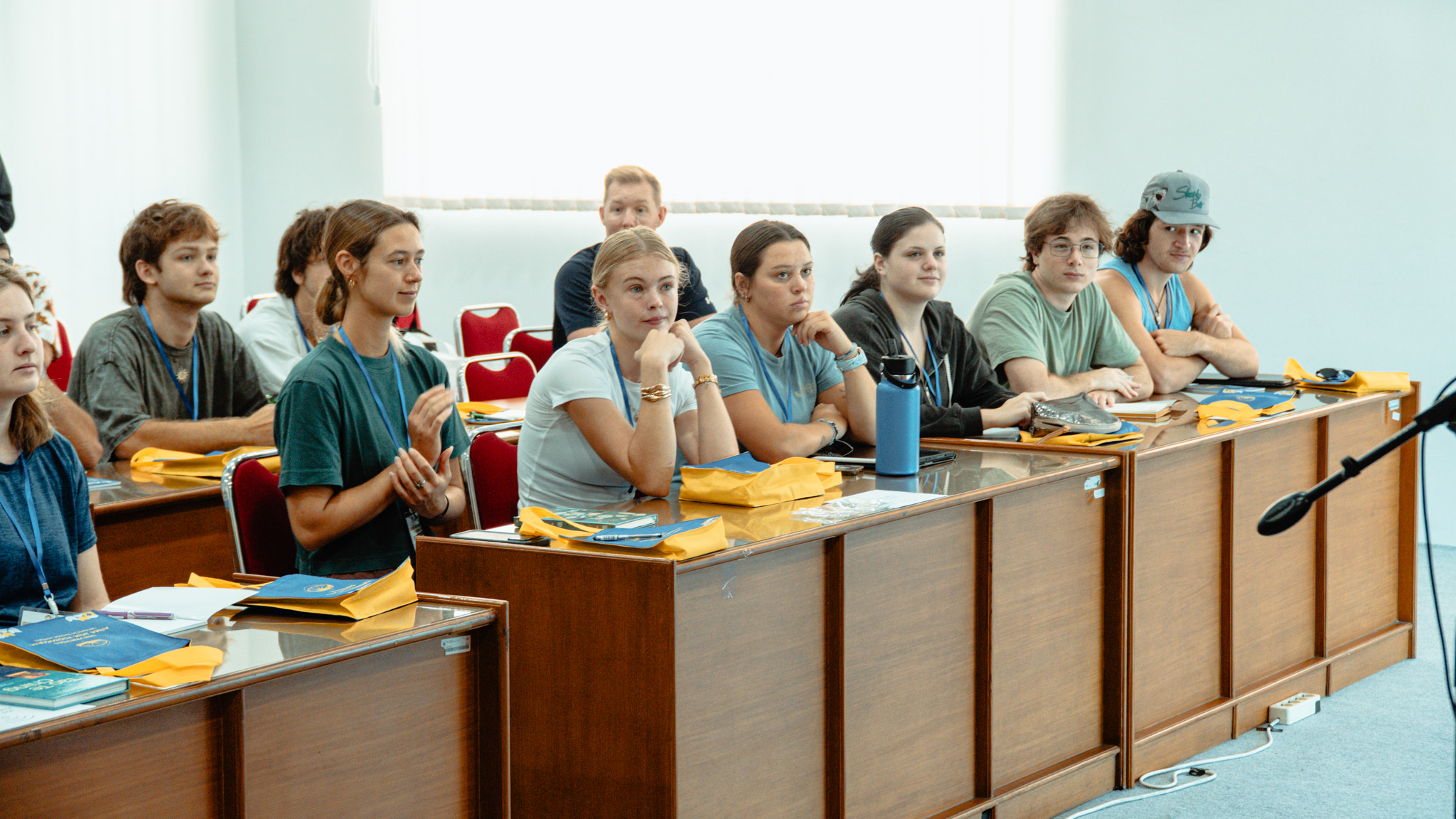 Fakultas Teknobiologi (FTb) Universitas Atma Jaya Yogyakarta (UAJY) menyambut mahasiswa peserta Summer Course Program dari Eckerd College, Amerika Serikat pada Selasa (09/06/2026) di Ruang Sidang Lt. 4, Kampus II Gedung St. Fransiskus Asisi UAJY