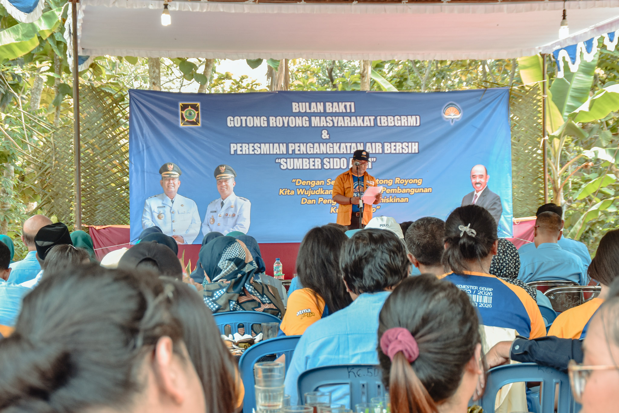 Atma Jaya Yogyakarta Melalui Lembaga Penelitian dan Pengabdian Masyarakat menghadirkan Program Pengabdian kepada Masyarakat berupa pembangunan infrastruktur air bersih